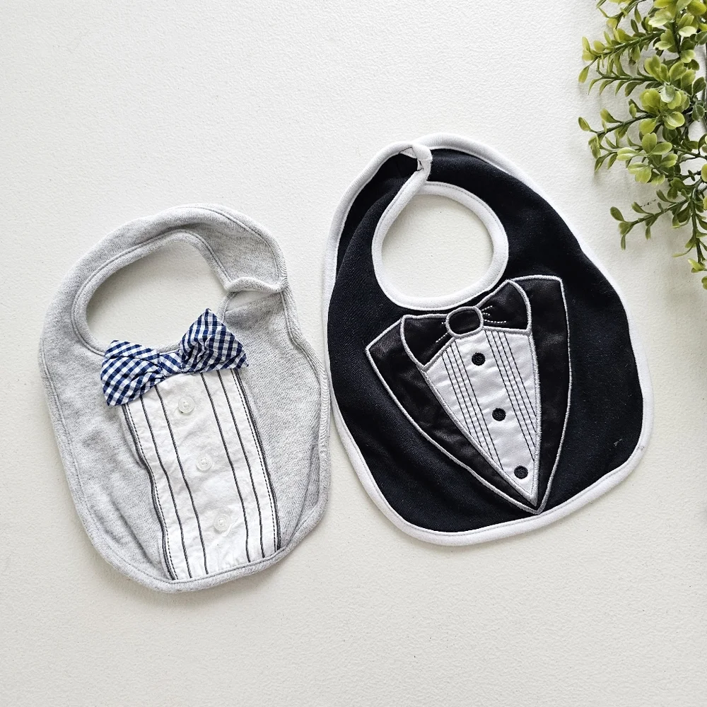 100% Cotton Gentleman Baby Boy Bow Bibs, Koala Baby Boutique/ 2014 Stephan Baby